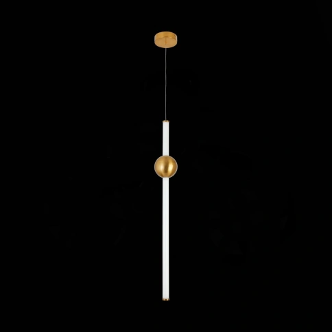 SL1222.213.01 Светильник подвесной ST-Luce Золотистый/Золотистый, Белый LED 1*18W 4000K фото 1