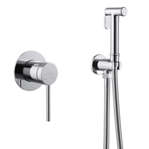 Смеситель ABBER Emotion AF8825 с гигиеническим душем, хром фото 1