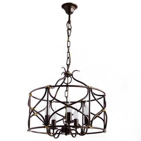 Подвесная люстра Arte Lamp BELLATOR A8959SP-5BR фото 1