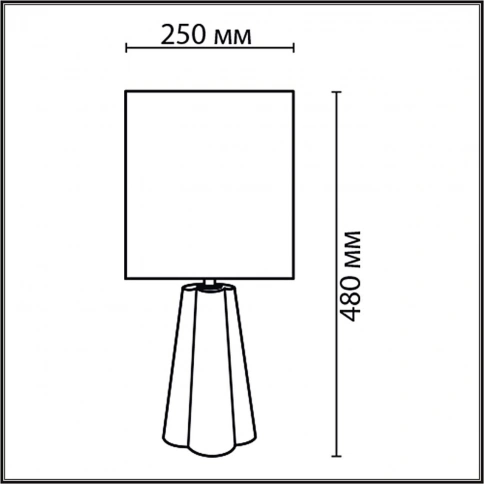 8125/1T COMFI LN25 376 черный/серый, керамика/текстиль Настольная лампа E27 1*60W 220V HINAMI фото 1