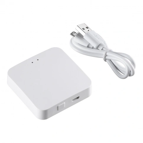 359392 GATE NT24 042 белый Интеллектуальный Bluetooth-шлюз Tuya Smart Life для умного дома IP20 GLAT фото 1