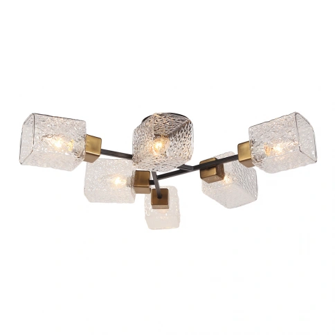 Потолочная люстра Arte Lamp CHICAGO A1547PL-6BK фото 1