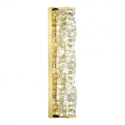 4999/15WL HALL ODL23 645 золотой/прозрачный/металл/хрусталь Бра LED 15W 4000K STRAZA фото 2