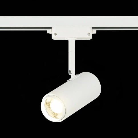ST600.546.12 Св-к трек. Zoom Белый LED 1*12W 4000K 1 200Lm Ra>80 15-60° IP20 L137xW59xH179 170-240V фото 1