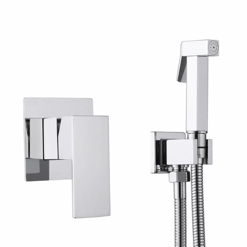 Смеситель ABBER Daheim AF8225 с гигиеническим душем, хром фото 1