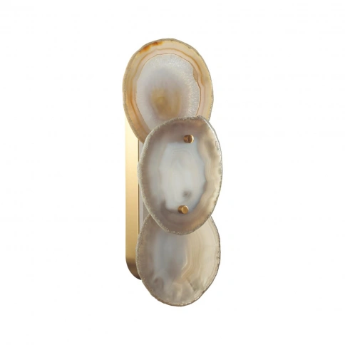 7065/10WL L-VISION ODL25 351 Настенный светильник бронзовый/металл/акрил/агат IP20 LED 10W 3000K 220 фото 1