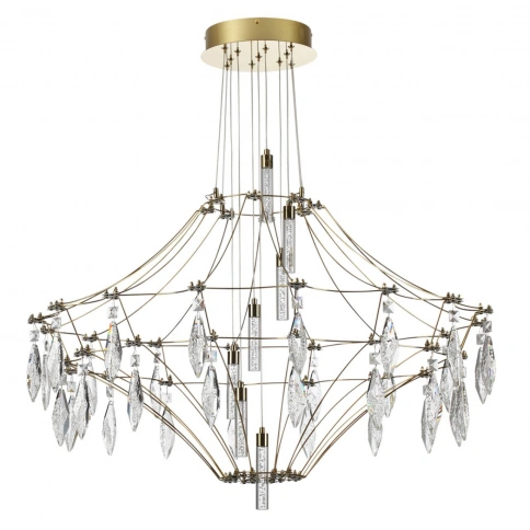 7000/51CL CLASSIC ODL_EX25 83 Потолочный светильник металл/хрусталь/нерж сталь IP20 LED 51W 4000K 22 фото 2