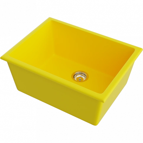 Мойка Okinoshima 61-U/I-SL Matt Natceramic/sicilian lemon фото 1