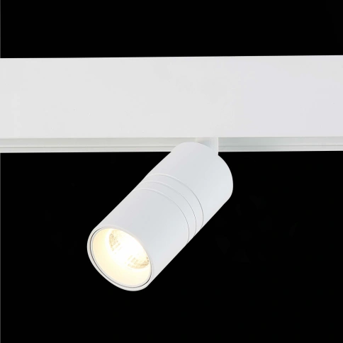 ST365.536.07 Магнитный трековый светильник белый LED 1*7W 3000K 595Lm Ra>90 36° IP20 L-xW44xH90 48V фото 1