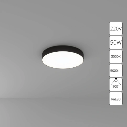 Потолочный светильник Arte Lamp FADO A7350PL-1BK фото 1