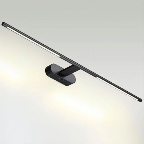 6634/9WL HIGHTECH ODL24 313 металл/черный/акрил Настенный светильник IP20 LED 8W 3000K/3800K/5100K ( фото 2