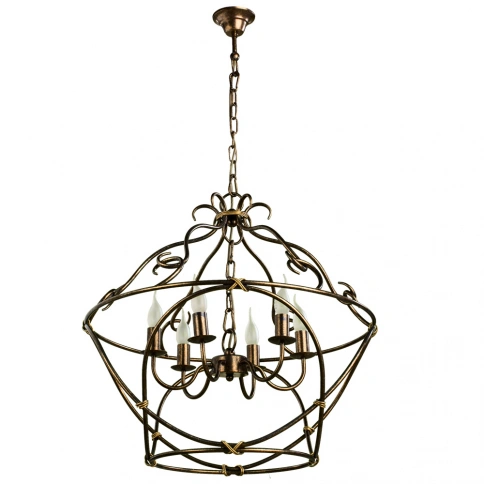 Подвесная люстра Arte Lamp BELLATOR A8960SP-6GA фото 1