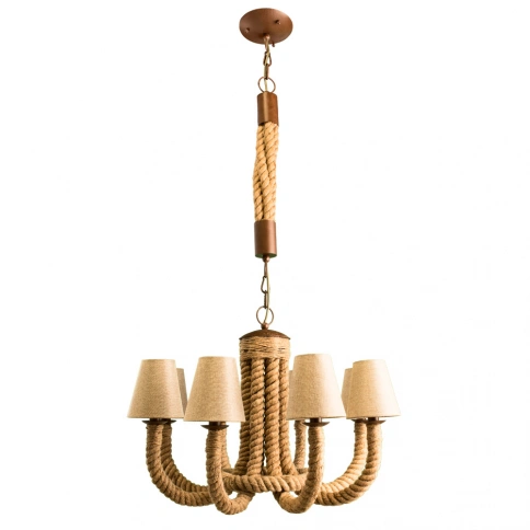 Подвесная люстра Arte Lamp CORDA A8958LM-8BR фото 1