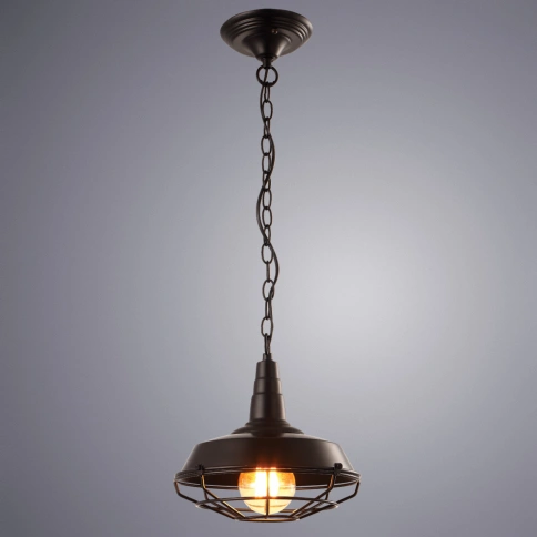 Подвесной светильник Arte Lamp PANDORA A9181SP-1BK фото 1
