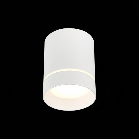 ST115.532.07 Светильник потолочный Белый LED 1*7W 3000K 490Lm Ra>90 120° IP20 D79xH100 170-240V фото 1