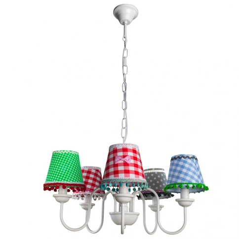 Подвесная люстра Arte Lamp KIDS A5165LM-5WH фото 1