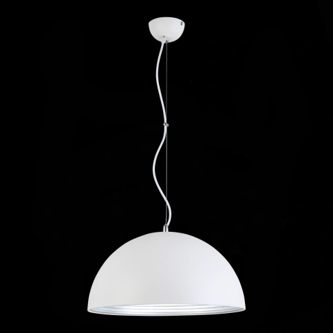 SL279.503.01 Светильник подвесной ST-Luce Белый/Белый, Серебристый E27 1*60W фото 1