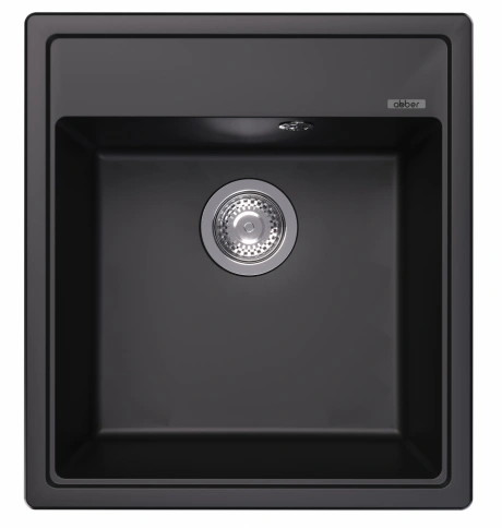 Кухонная мойка ABBER Quarz AQ2901B черная фото 1