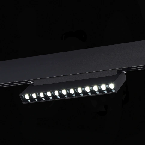 ST372.406.12 Магнитный трековый светильник SMART Черный LED 1*12W 2700K-6500K 1 080Lm Ra90 36° IP20 фото 1