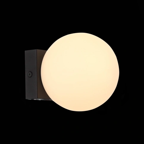 SL1581.401.01 Светильник настенный ST-Luce Черный/Белый LED 1*5W 3200K фото 1