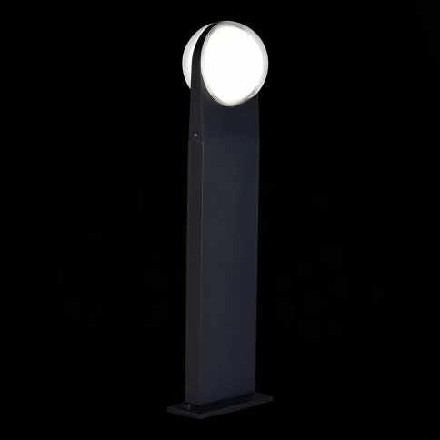 SL9510.405.01 Светильник уличный наземный ST-Luce Черный/Белый LED 2*6W 4000K фото 1