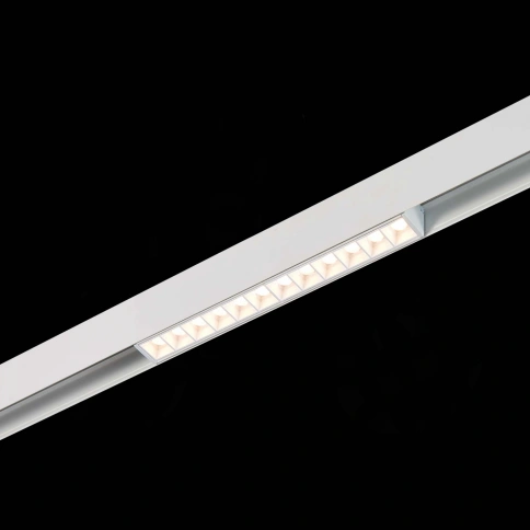 ST361.536.12 Магнитный трековый светильник белый LED 1*12W 3000K 1 009Lm Ra>80 36° IP20 L222xW22xH44 фото 1