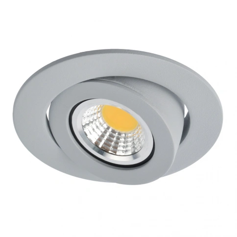 Точечный встраиваемый светильник Arte Lamp ACCENTO A4009PL-1GY фото 1