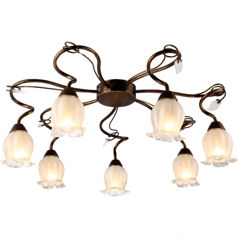Потолочная люстра Arte Lamp GLAMORE A7449PL-7BR фото 1