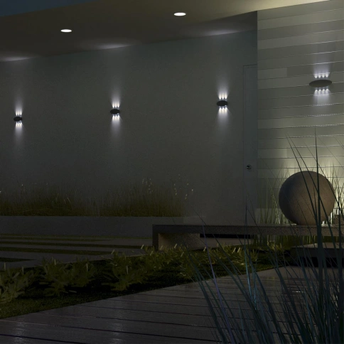 358564 STREET NT21 378 темно-серый Ландшафтный настенный светильник IP54 LED 4000K 8W 85-265V CALLE фото 2