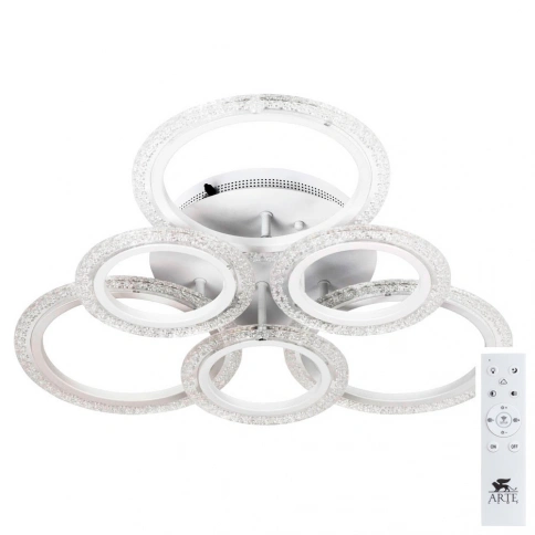 Потолочная люстра Arte Lamp CAMELIA A2533PL-60WH фото 1