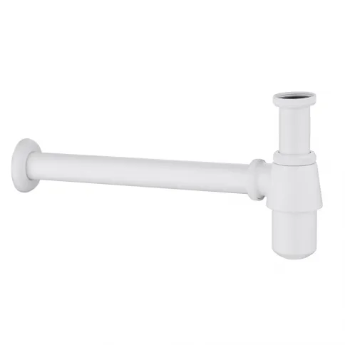 Сифон для раковины ABBER AF0032W белый матовый фото 1