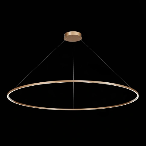 ST605.203.72 Cветильник подвесной SMART ST-Luce Золотистый/Белый LED 1*72W 2800-6500K фото 1