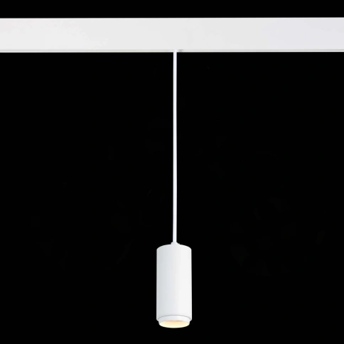 ST357.543.06 Магнитный трековый светильник подвесной ZOOM Белый LED 1*6W 4000K 667Lm Ra>80 10-60° IP фото 1