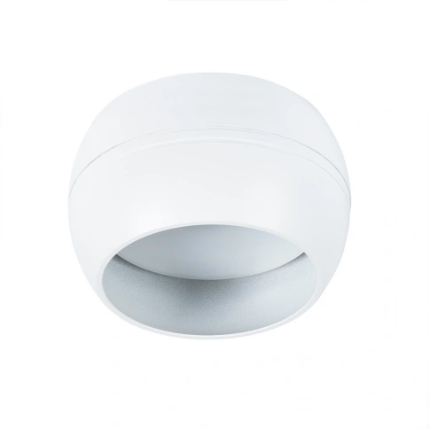 Точечный накладной светильник Arte Lamp GAMBO A5551PL-1WH фото 1