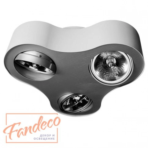 Точечный встраиваемый светильник Arte Lamp CLIFF A5643PL-3WH фото 1