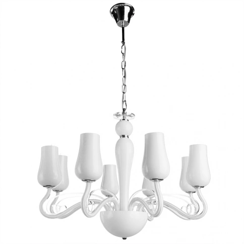 Подвесная люстра Arte Lamp BIANCANEVE A8110LM-8WH фото 1
