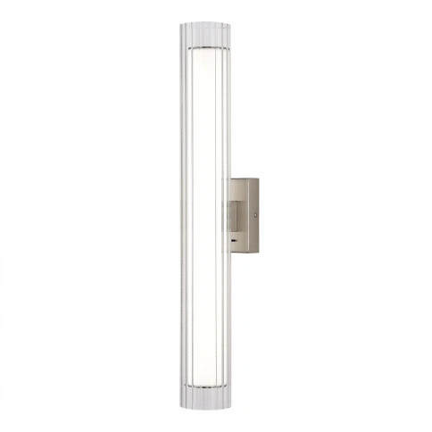 SL2010.111.01 Светильник настенный ST-Luce Никель/Белый, Прозрачный LED 1*13W 3000K/4000K фото 1