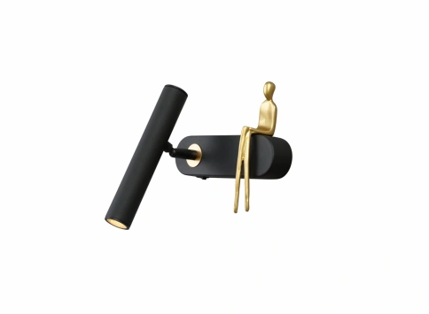 Бра Arte Lamp ALBERT A2173AP-1BK фото 1