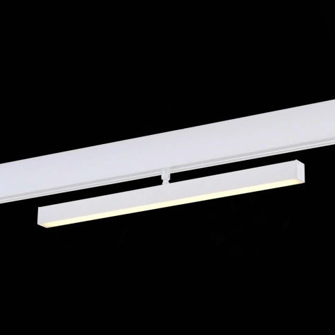 ST802.536.12 Магнитный трековый светильник Белый LED 1*12W 3000K 900Lm Ra>90 120° IP20 L405xW22,5xH9 фото 1