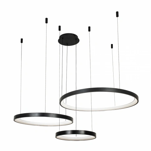 Подвесной светильник LED4U L8806-800-580-380 BK фото 1