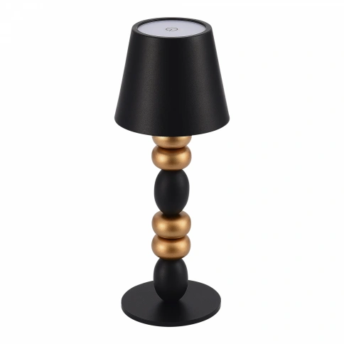 SL1011.414.01 Прикроватная лампа ST-Luce Черный, Золотистый/Черный LED 1*3W 3000-6000K фото 1