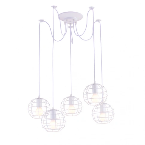 Подвесная люстра Arte Lamp SPIDER A1110SP-5WH фото 1