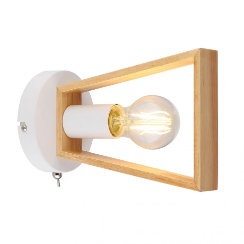 Настенный светильник Arte Lamp BRUSSELS A8030AP-1WH фото 1
