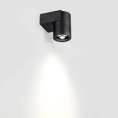 6648/6WL NATURE ODL24 725 черный/металл Фасадный светильник IP67 LED CREE 6W 4000K 30° AC85-265V STI фото 4