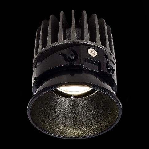 ST851.448.12.1 Светодиодный модуль Черный LED 1*2W 4000K 960Lm Ra90 36° IP20 D69xH85 220-240V фото 1